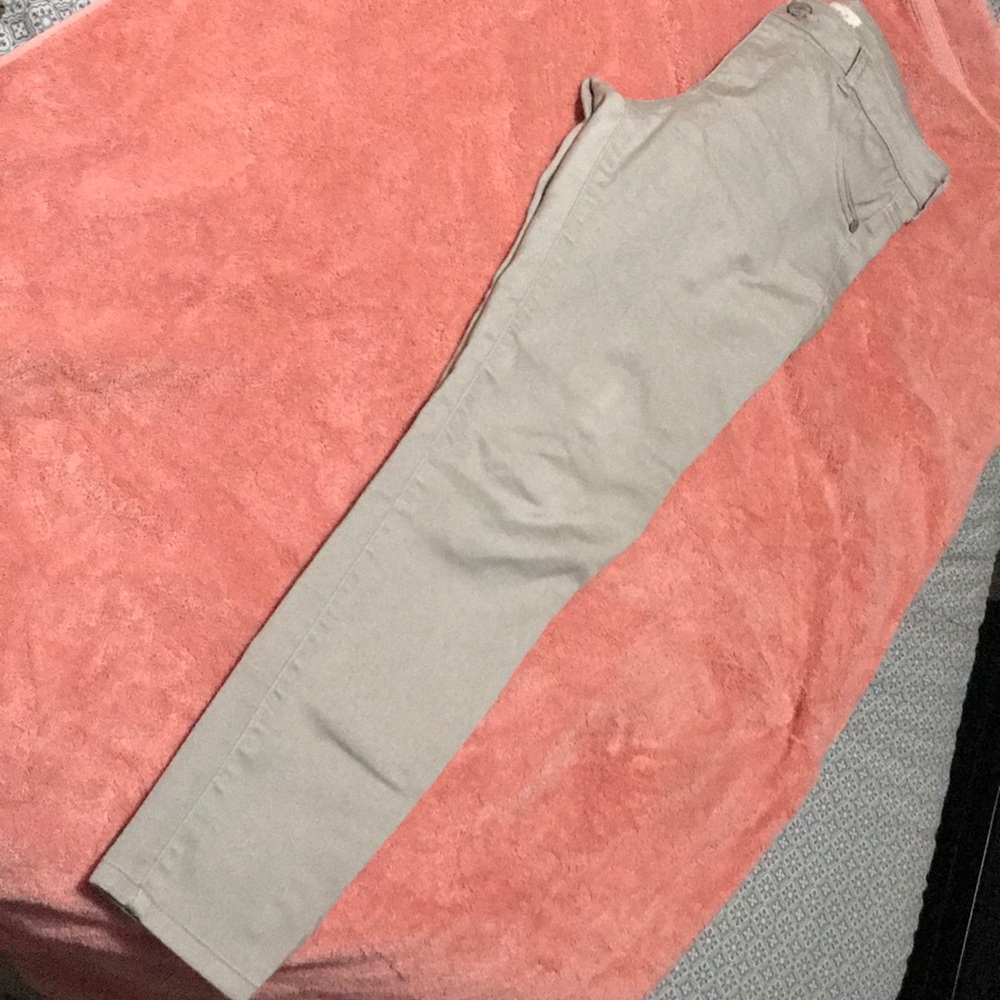 Tan jeggings size Medium